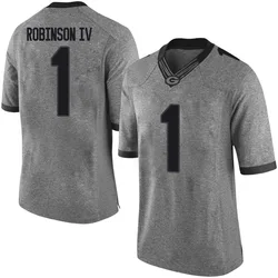 Youth Nike Ellis Robinson IV Georgia Bulldogs Limited Gray Football College Jersey