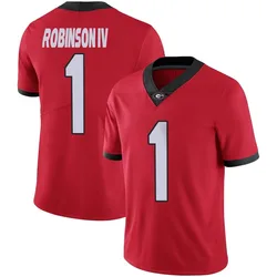 Youth Nike Ellis Robinson IV Georgia Bulldogs Limited Red Football Jersey
