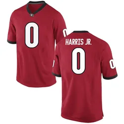Youth Nike Gabe Harris Jr. Georgia Bulldogs Replica Red Football College Jersey