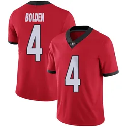 Youth Nike KJ Bolden Georgia Bulldogs Limited Red Football Jersey