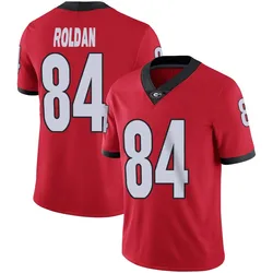 Youth Nike Landon Roldan Georgia Bulldogs Limited Red Football Jersey