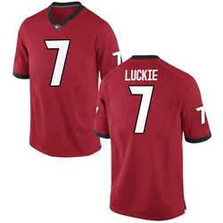 Youth Nike Lawson Luckie Georgia Bulldogs Replica Red Football College Jersey