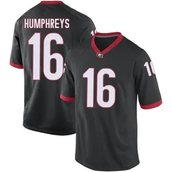 Youth Nike London Humphreys Georgia Bulldogs Game Black Football College Jersey
