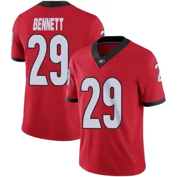 Youth Nike Luke Bennett Georgia Bulldogs Limited Red Football Jersey