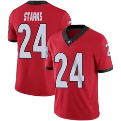 Youth Nike Malaki Starks Georgia Bulldogs Limited Red Football Jersey