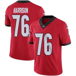 Youth Nike Marcus Harrison Georgia Bulldogs Limited Red Football Jersey