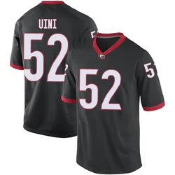 Youth Nike Michael Uini Georgia Bulldogs Replica Black Football College Jersey