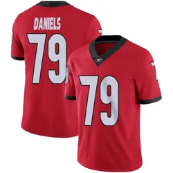 Youth Nike Nyier Daniels Georgia Bulldogs Limited Red Football Jersey