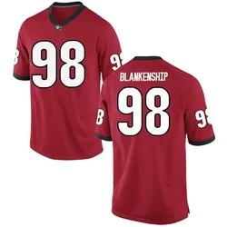 Youth Nike Rodrigo Blankenship Georgia Bulldogs Replica Red Football College Jersey