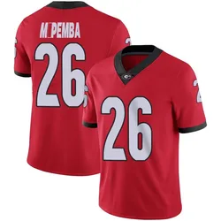 Youth Nike Samuel M'Pemba Georgia Bulldogs Limited Red Football Jersey