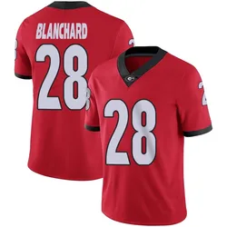 Youth Nike Walter Blanchard Georgia Bulldogs Limited Red Football Jersey