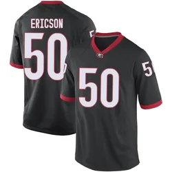 Youth Nike Warren Ericson Georgia Bulldogs Replica Black Football College Jersey