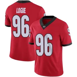 Youth Nike Zion Logue Georgia Bulldogs Limited Red Football Jersey